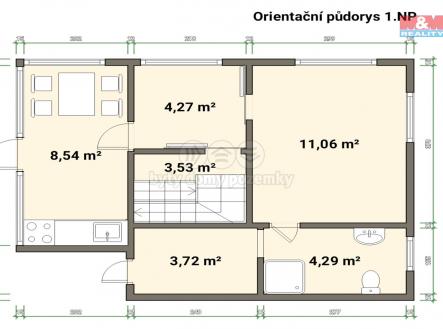 Prodej - chata/rekreační objekt, 66 m²