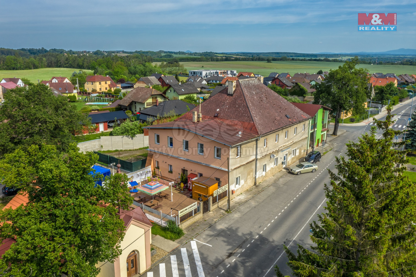 Pohled na dům 