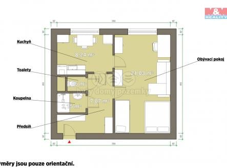 Prodej bytu, 1+1, 42 m²