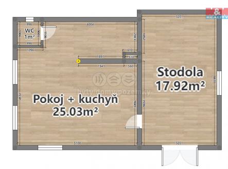 Prodej - zemědělský objekt, 114 m²