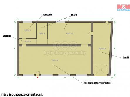 Prodej - obchodní prostor, 162 m²