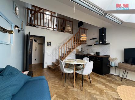 Pronájem bytu, 3+kk, 48 m²