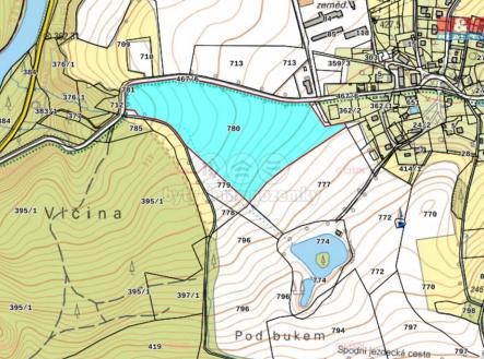 Prodej - pozemek, zemědělská půda, 66 049 m²