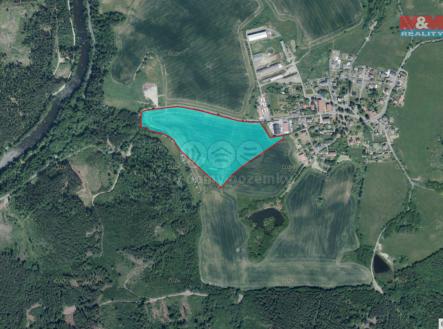 Prodej - pozemek, zemědělská půda, 66 049 m²