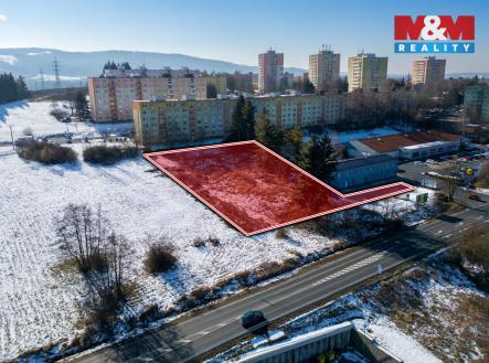 Pronájem pozemku pro komerční výstavbu, 2 821 m²