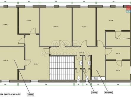 Pronájem - kanceláře, 129 m²