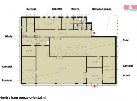 Pronájem - obchodní prostor, 550 m²