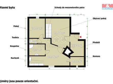 Pronájem - kanceláře, 120 m²