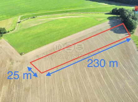 Prodej - pozemek, zemědělská půda, 5 859 m²