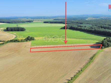 Prodej - pozemek, zemědělská půda, 5 859 m²