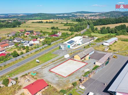 Pronájem - pozemek pro komerční výstavbu, 860 m²