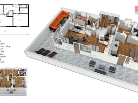 Prodej bytu, 3+kk, 78 m²