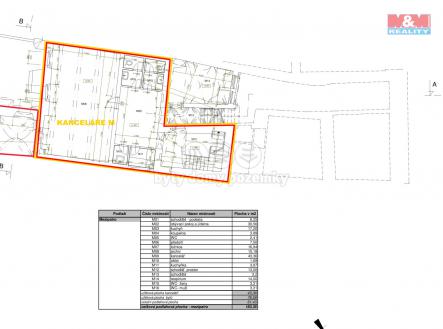 Pronájem - kanceláře, 63 m²