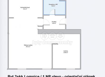 Prodej bytu, 2+kk, 63 m²