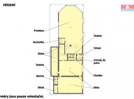 Prodej - obchodní prostor, 600 m²