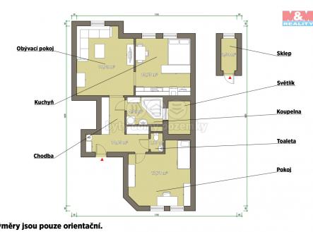 Prodej bytu, 2+1, 69 m²