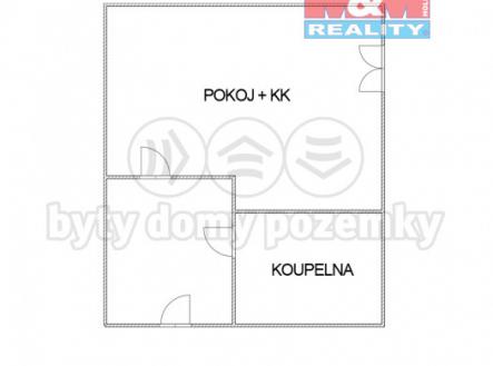 Prodej bytu, 1+kk, 22 m²