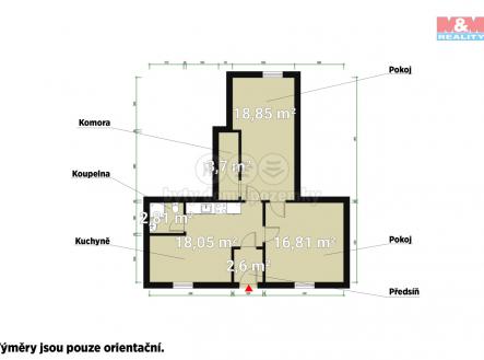 Pronájem - kanceláře, 63 m²