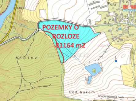 Prodej - pozemek, zemědělská půda, 81 164 m²