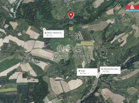 Prodej pozemku, trvalý travní porost, 670 m²