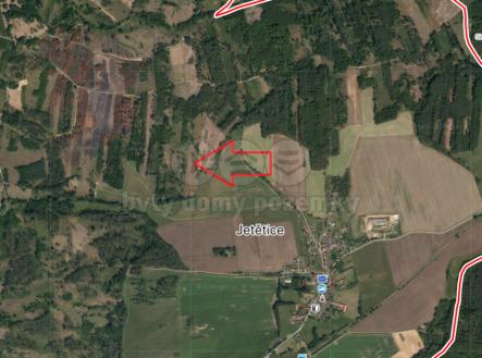 Prodej pozemku, les, 32 445 m²