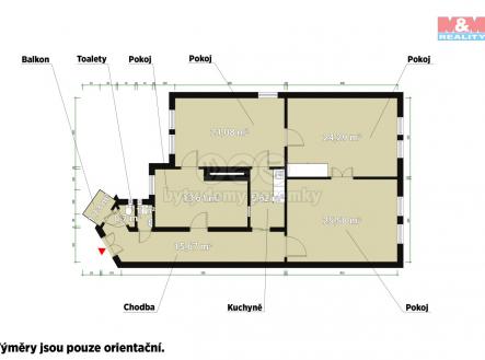 Pronájem - kanceláře, 112 m²