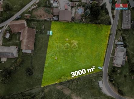 Prodej - pozemek pro bydlení, 3 000 m²