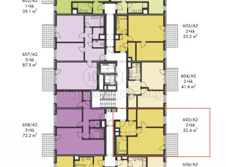 Prodej bytu, 2+kk, 59 m²