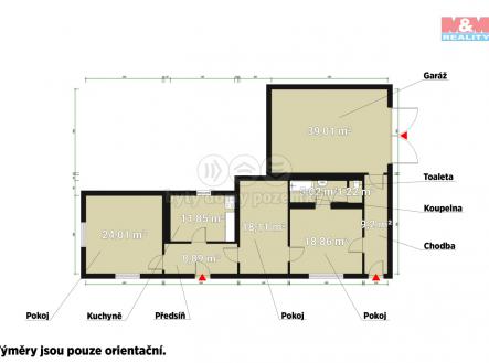 Prodej - chata/rekreační objekt, 190 m²