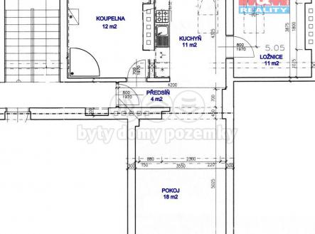 Prodej bytu, 2+kk, 56 m²