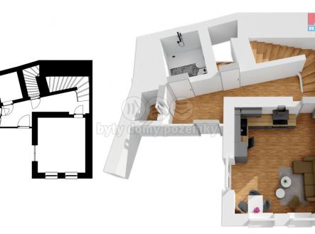 Prodej - chata/rekreační objekt, 63 m²