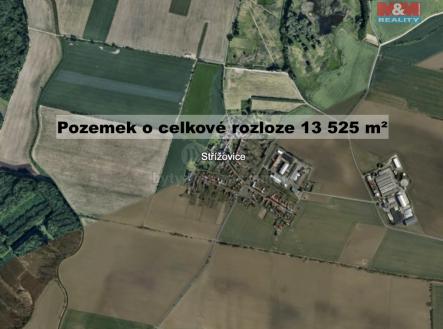 Prodej - pozemek, zemědělská půda, 13 525 m²