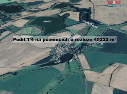 Prodej - pozemek, zemědělská půda, 45 222 m²