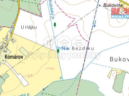 Prodej - pozemek, trvalý travní porost, 2 975 m²