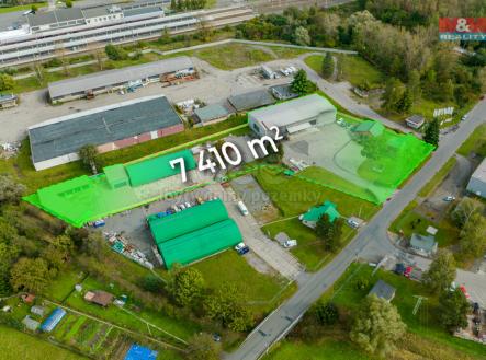 Prodej výrobní prostor, 7 410 m²