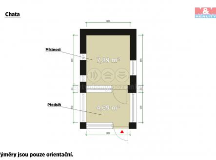 Prodej - chata/rekreační objekt, 30 m²