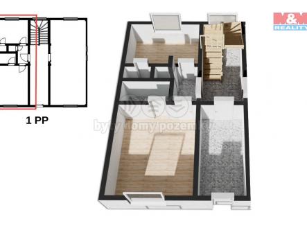 Prodej bytu, 2+kk, 45 m²