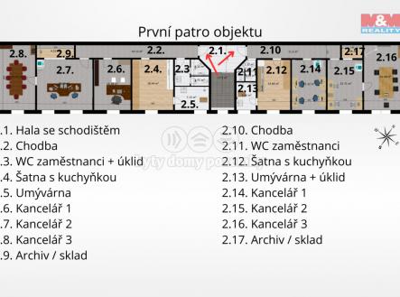 Prodej - kanceláře, 465 m²