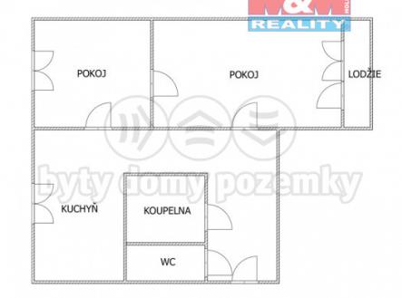 Prodej bytu, 2+1, 63 m²