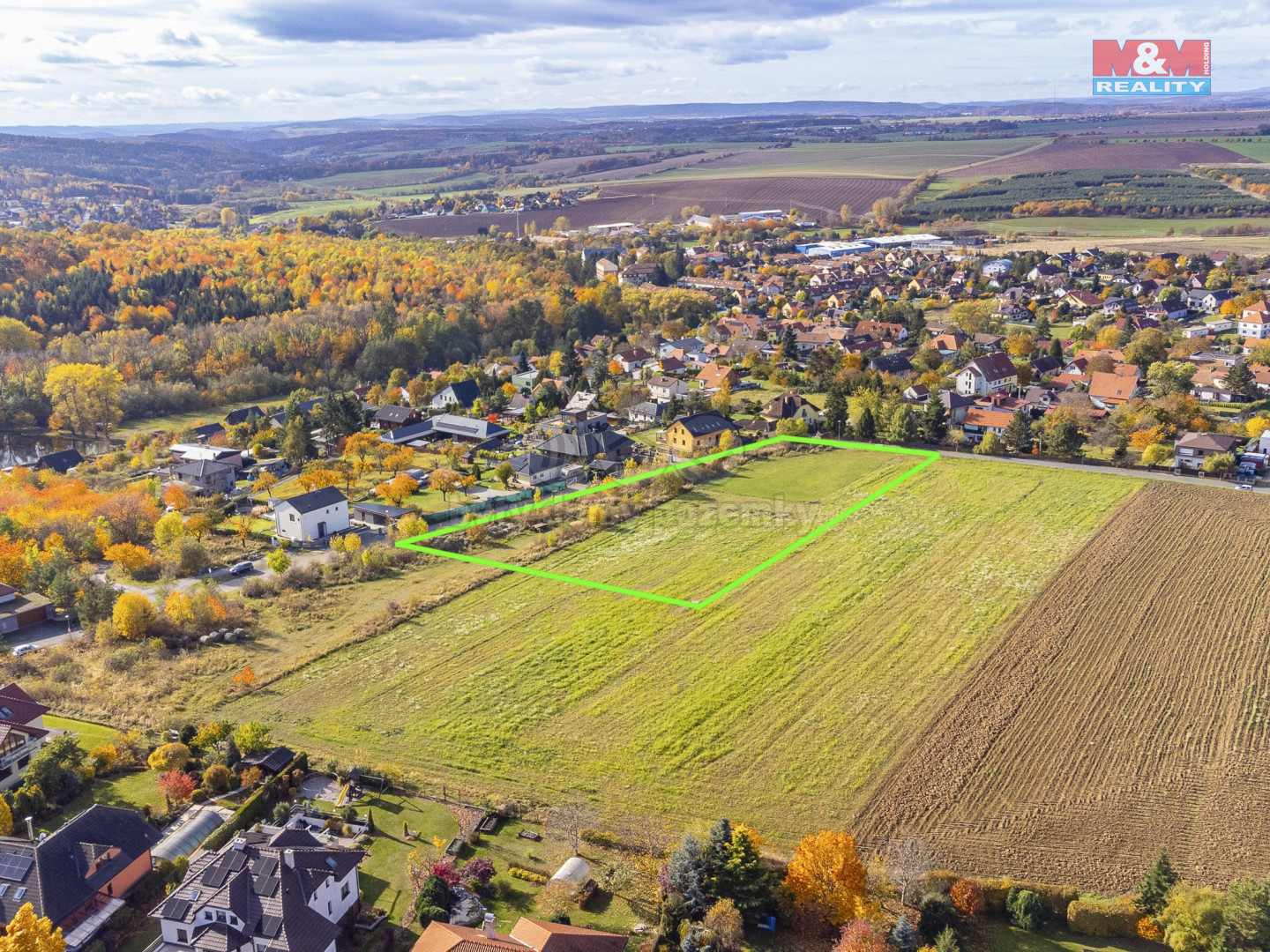 Prodej komerčního pozemku, 7470 m², Psáry