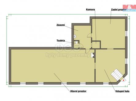 Prodej - obchodní prostor, 157 m²