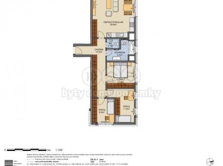 Prodej bytu, 4+kk, 100 m²