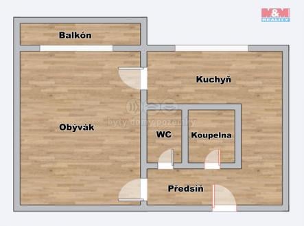 Prodej bytu, 1+1, 37 m²