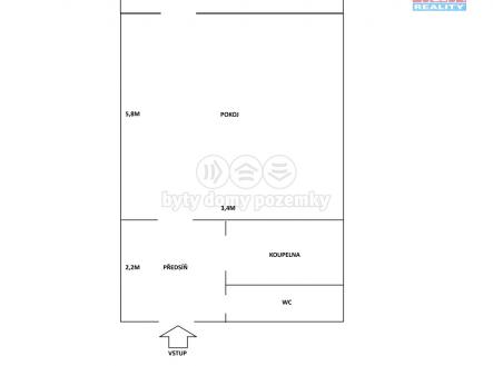 Prodej bytu, 1+kk, 27 m²