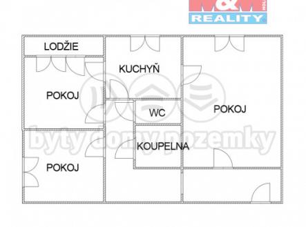 Prodej bytu, 3+1, 78 m²