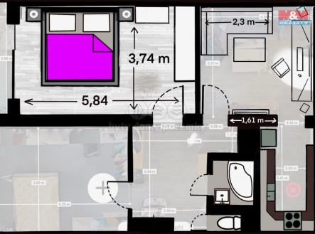 Prodej bytu, 3+1, 77 m²