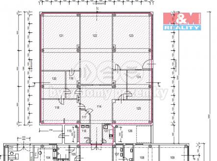 Pronájem - kanceláře, 341 m²