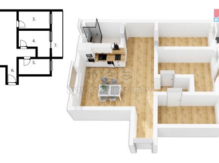 Prodej bytu, 4+kk, 80 m²