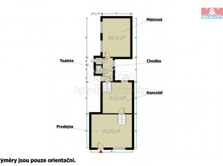 Pronájem - obchodní prostor, 95 m²