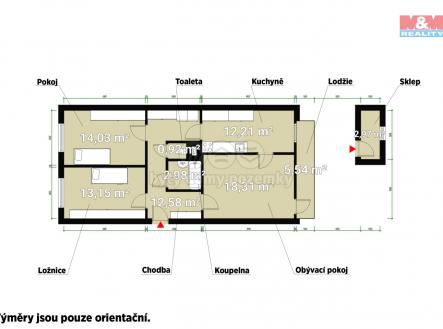 Prodej bytu, 3+1, 79 m²